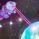 Illustration for article titled My God, Its Full Of Cats! The Very Best Artwork Of Cats In Space